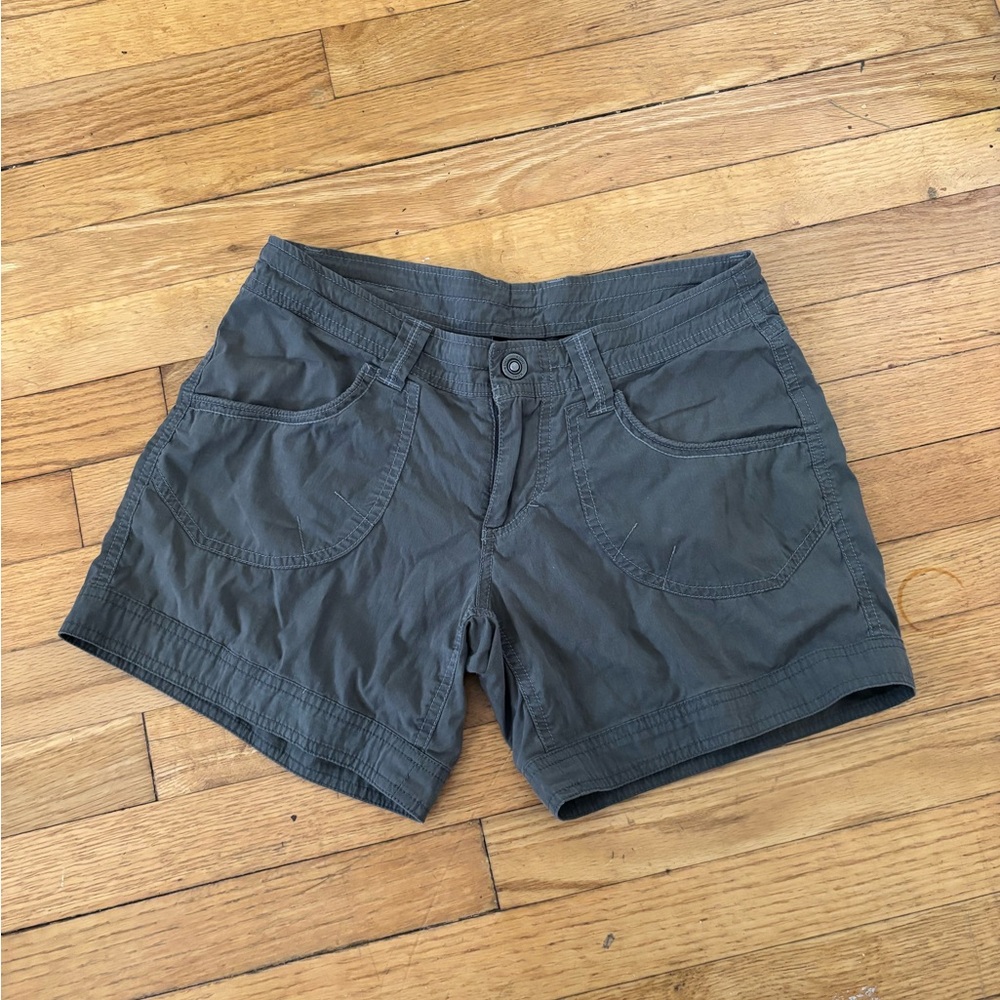 Kuhl Women's Charcoal Utility Shorts